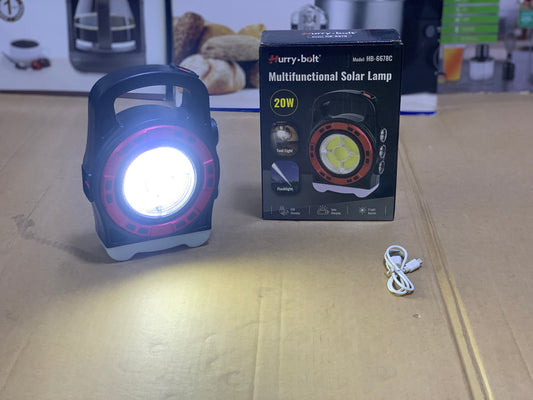 Hurry Bolt Multifunctional Solar Lamp