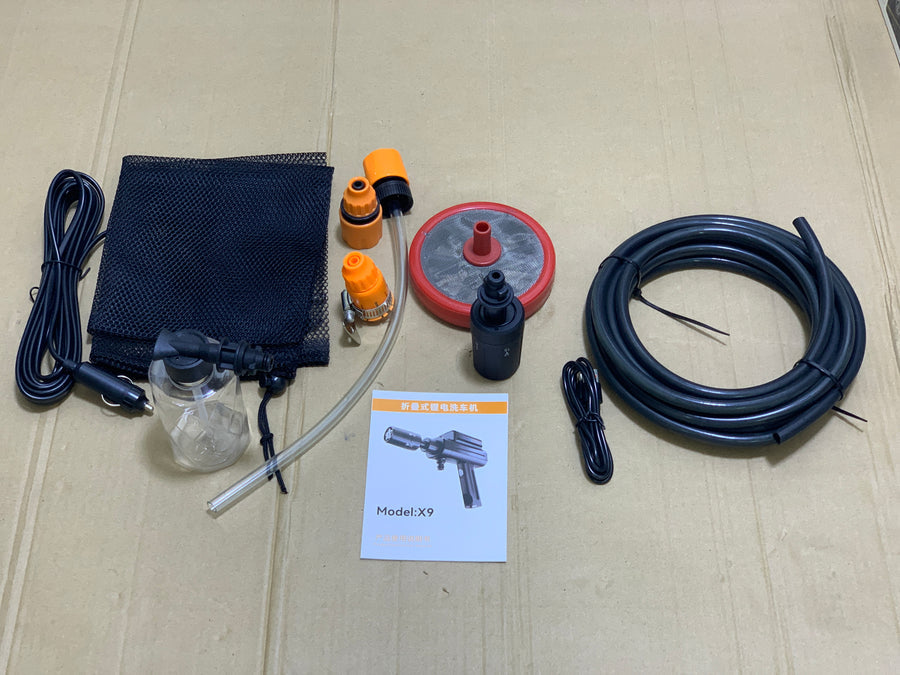 MDHL 2-in-1 Folding High-Pressure Cordless Water Gun Kit