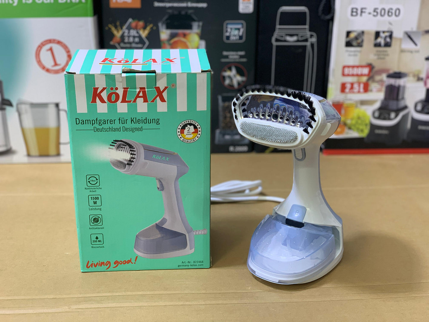 Kolax Garments Steam iron Portable 1500w 200ml