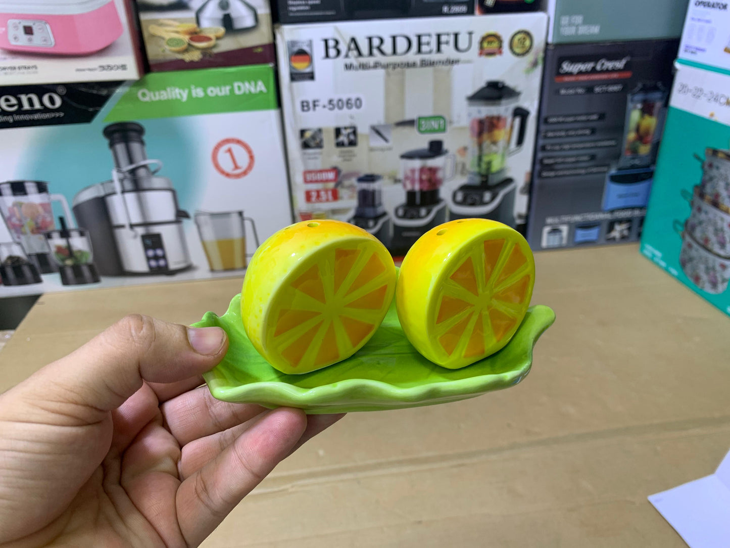 Salt and Pepper Organizera Lemon desing