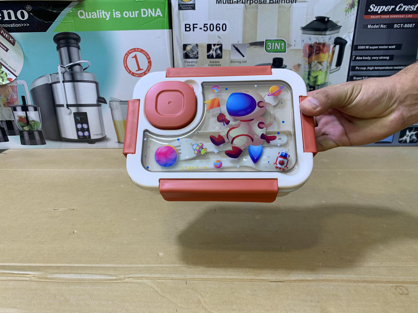 Kids Lunch Box with 2 Spoons and A tinny Container