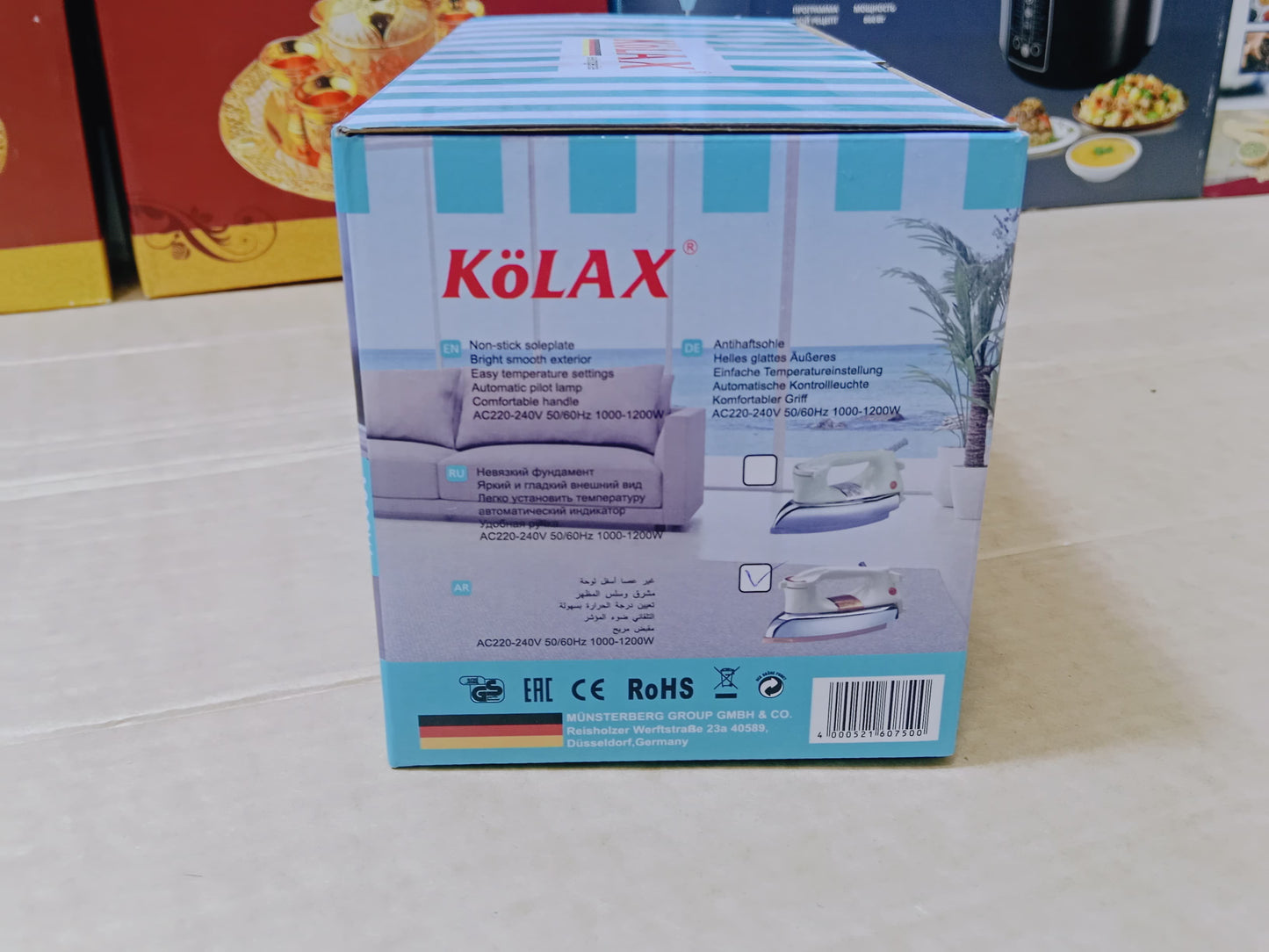Kolax Heay  Dry Iron