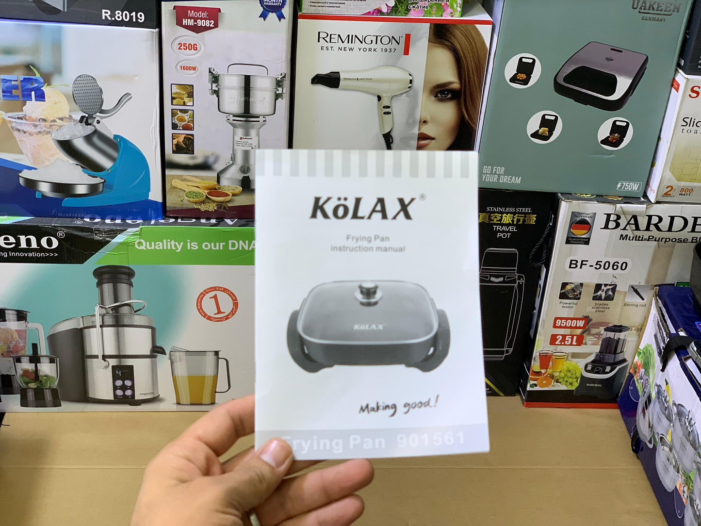 Kolax Brand Electric Frying Pan 5L and 1500w Non Stick