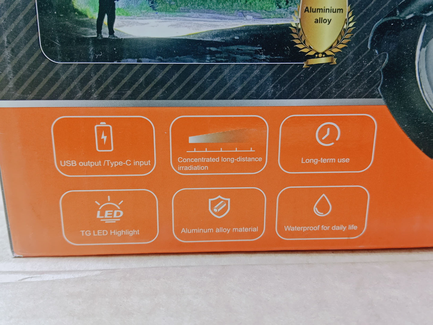 LED Flashlight Ym- G501 l Campaign Torch