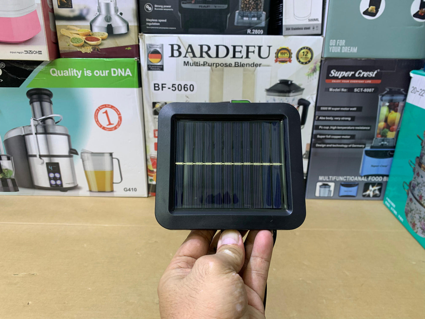 Solar Sensor Light with Solar Panel And Built in Battery