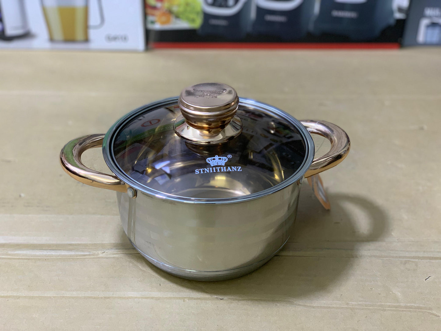 High Quality Cookware set 16 pcs Stainless steel