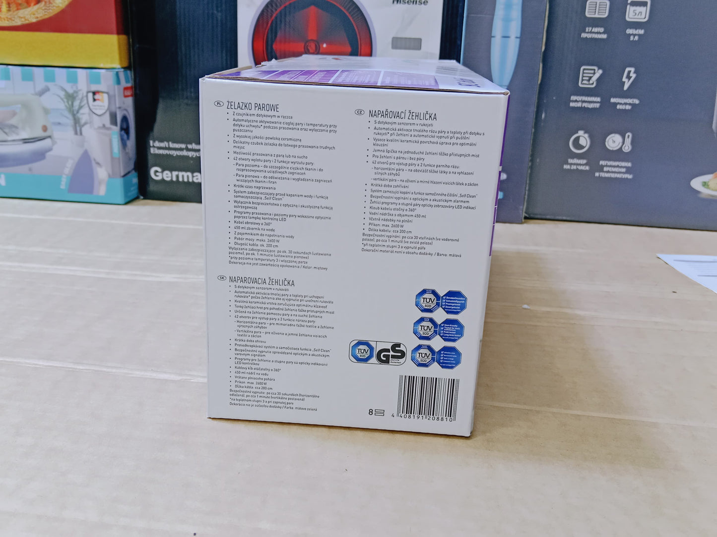 Silver Crest Steam Iron 2600W 450 ML