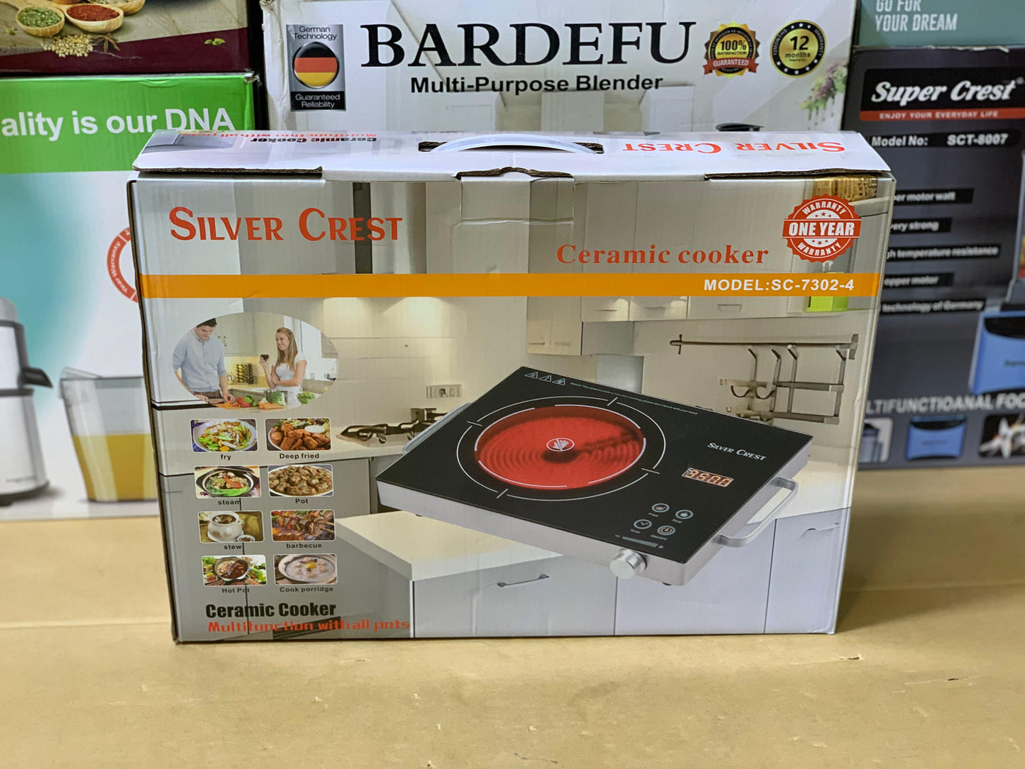 Silver Crest Ceramic Hotplate Model SC-7302-4