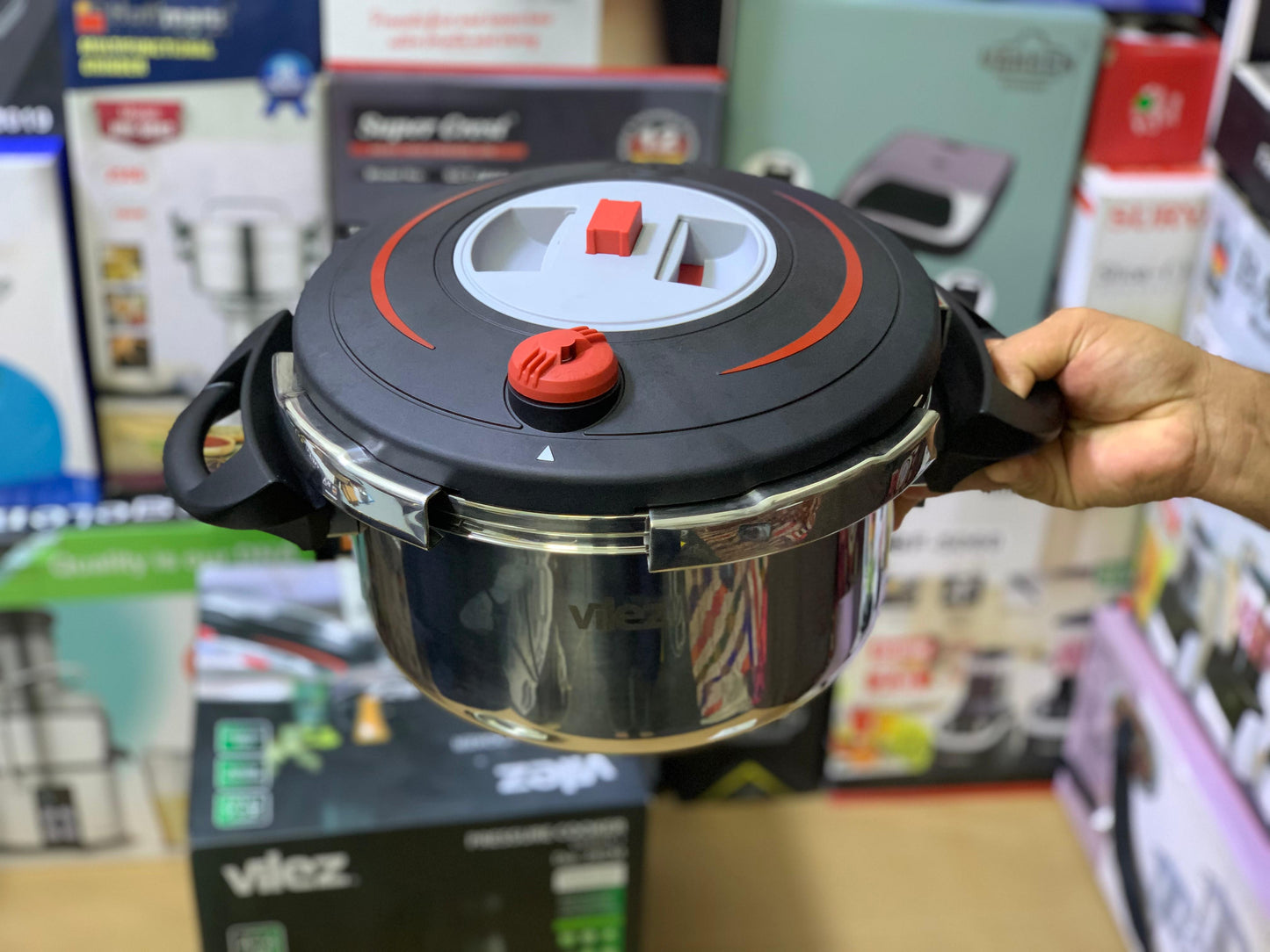 Vilez Pressure Cooker VC-3015 |Dia: 24 Cm