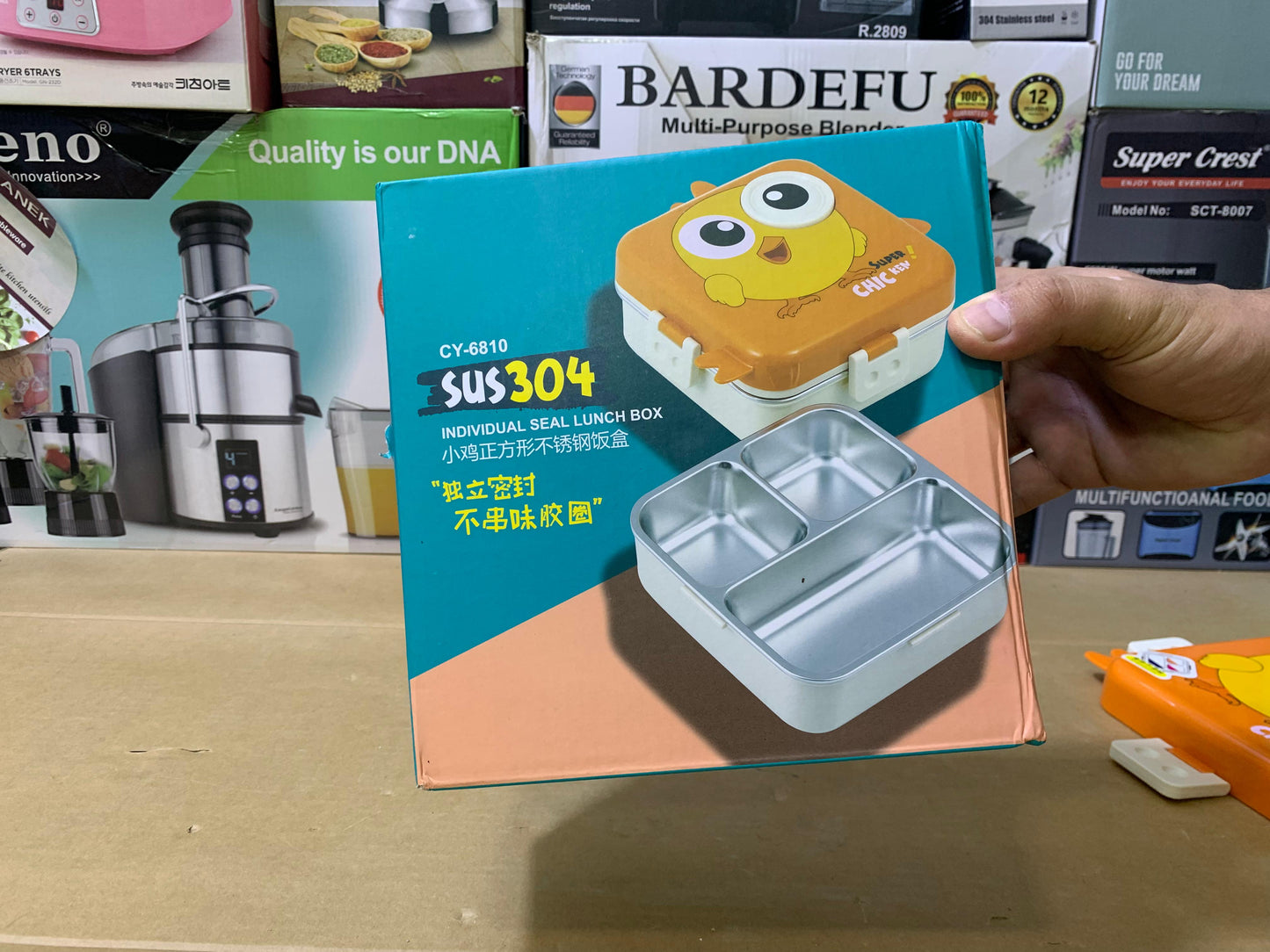 Kids Lunch Box Sus 304 Stainless Steel