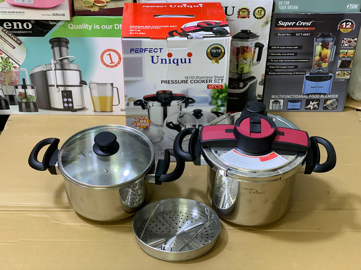 Perfect uniqui 3 in 1 Pressure Cooker 5L and 7L