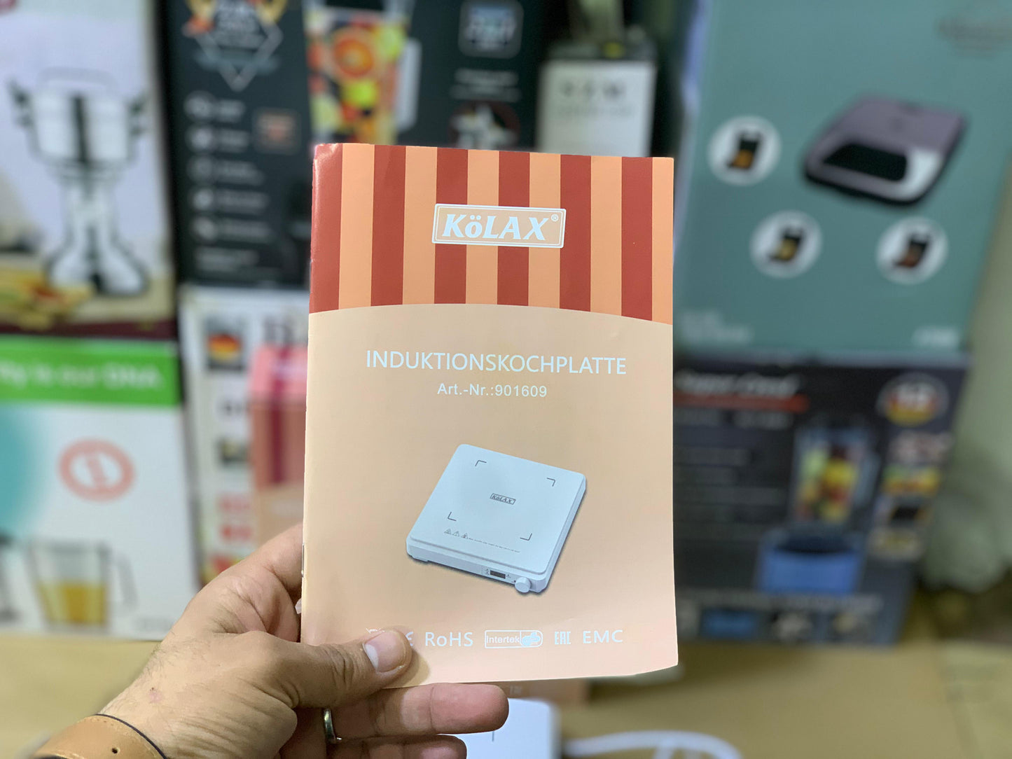 Original Germany Kolax Induction Electric Cooker Power Consumption 120W-2100W