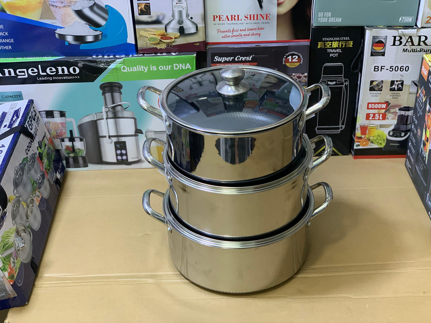 Laser Coated Deep Casserole Set