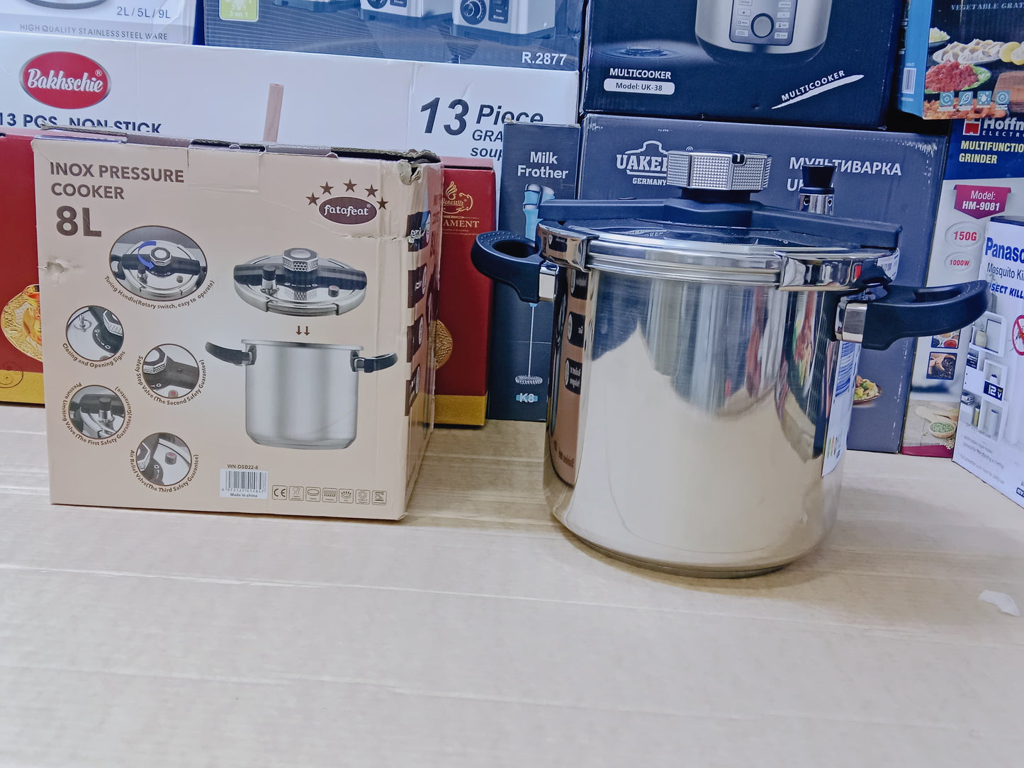 Inox Pressure Cooker With Advance Safety