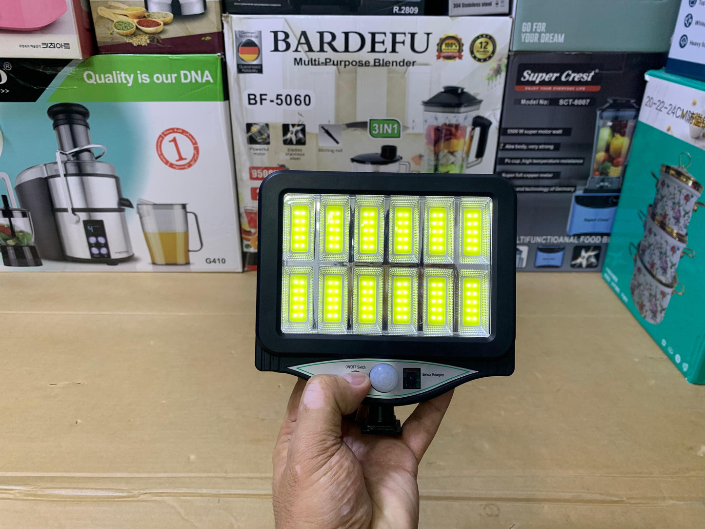 Solar Sensor Light with Solar Panel And Built in Battery