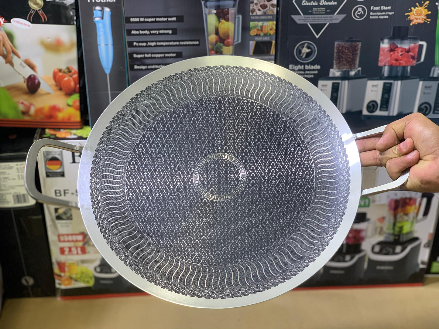 Laser coated tawa | Nonstick and Stainless steel