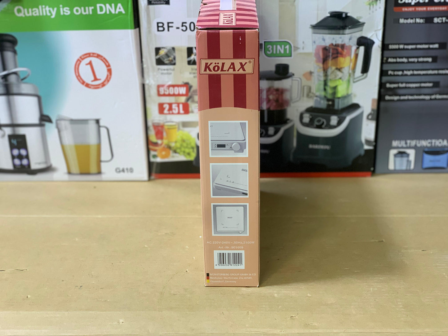 Original Germany Kolax Induction Electric Cooker Power Consumption 120W-2100W