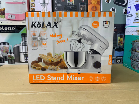 KOLAX's LED Stand Mixer | 2000W|7.8L bowl capacity
