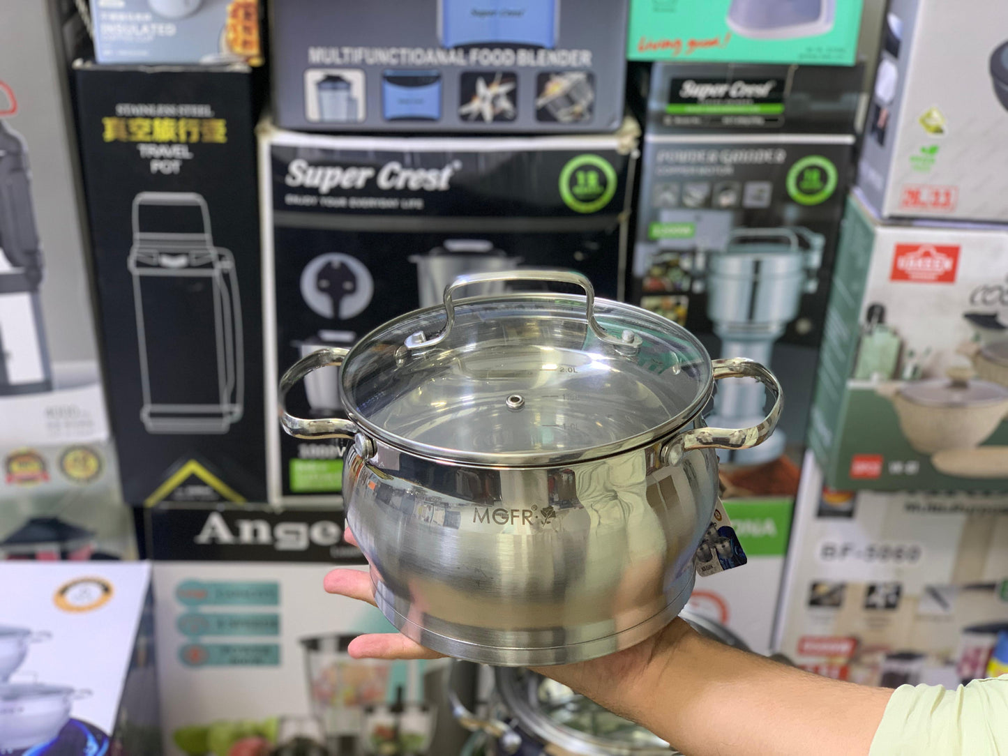 MGRF Swiss Control Stainless steel 6 pcs | 18-10