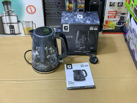 Geepas SKYE Collection Electric Tea Kettle 1.7L and 2200w | Model: GK38067UK-BK