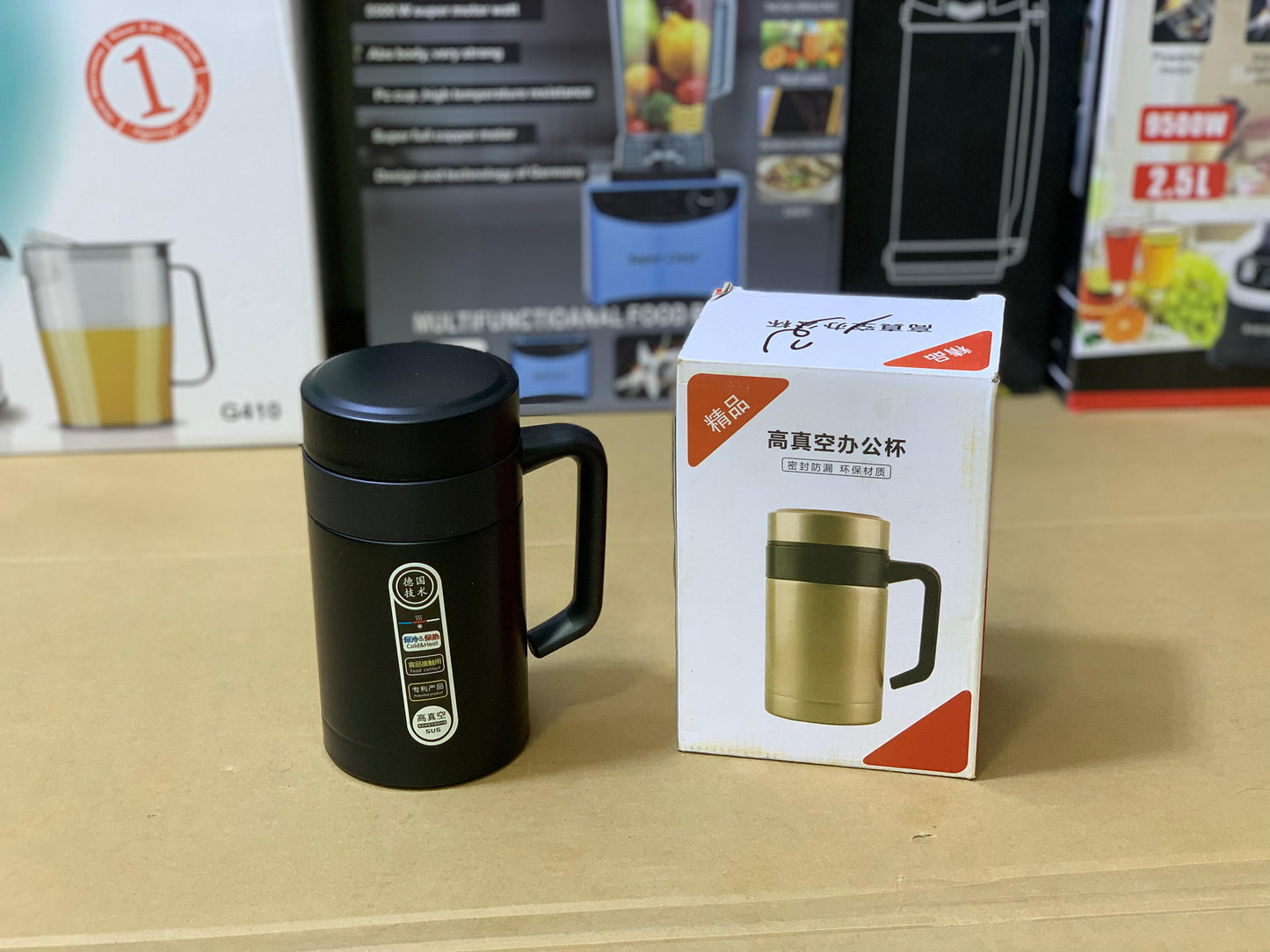 Hot And Cool Coffee Mug Stainless steel SUS 304