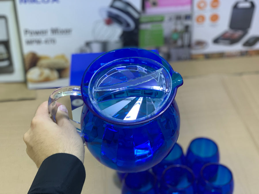 Pumpkin Amazing Acrylic Water & Juice Jug Set – 7 Pieces