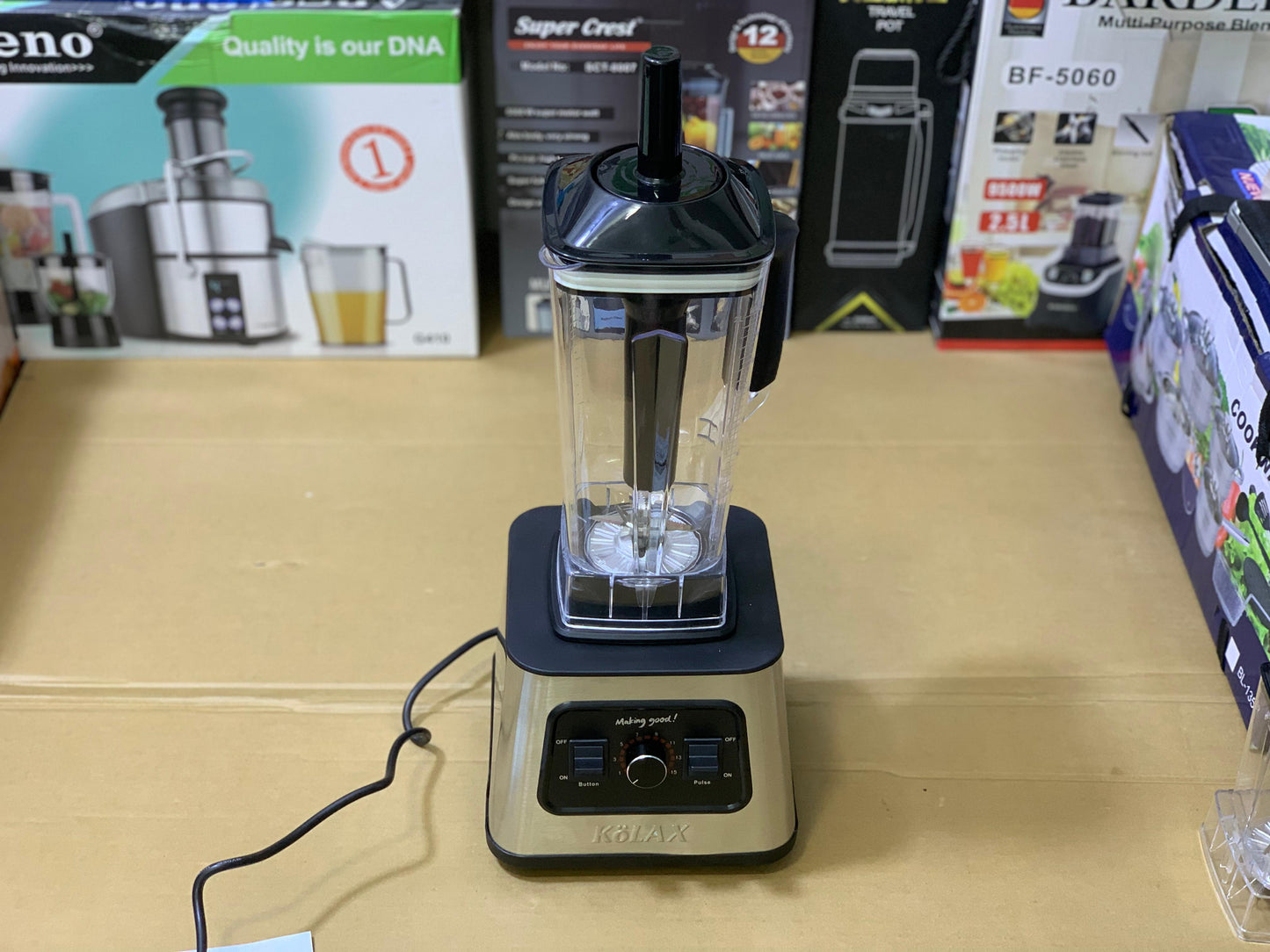 Kolax 2 in 1 Blender and Grinder Full Copper Motor 2.5L