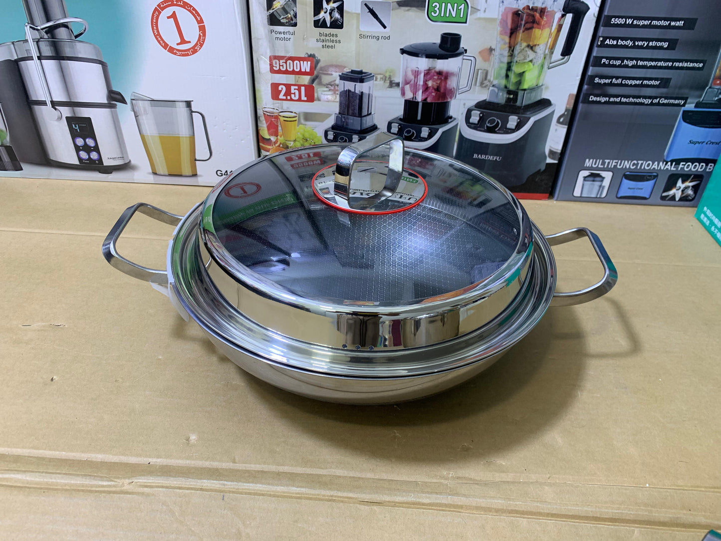 Laser Coating Deep Frying Handi | Karaai