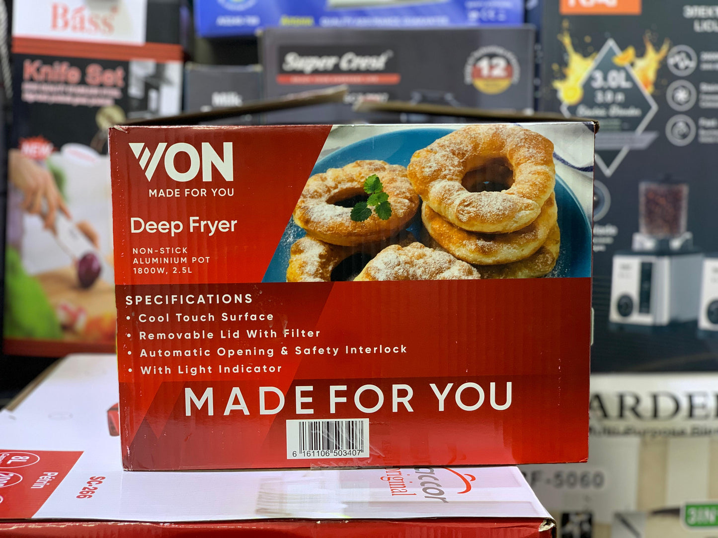 VON Deep Fryer | 1800W | 2.5L