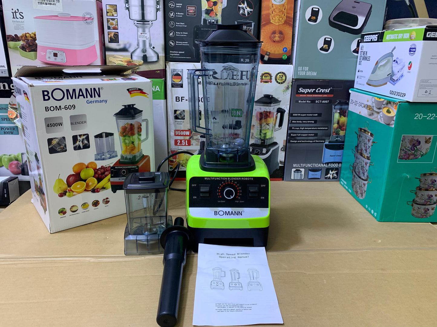 Bomann Germany DE 2 in 1 Blender and Grinder Bomann-609 with 1 Year warranty