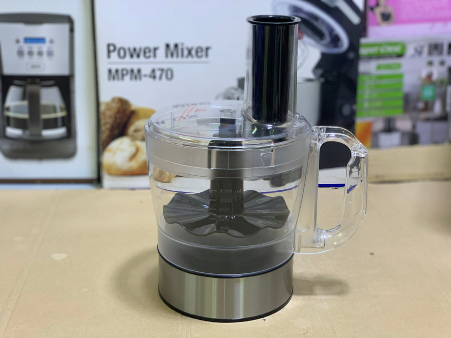 Geepas MegaBlend Mighty Kitchen Chef 4-in-1 Food Processor & Juicer Combo - 800W