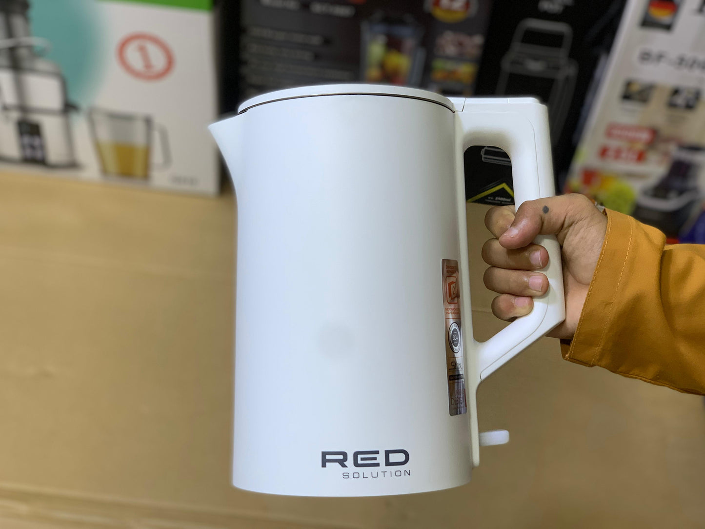 RED Solutions Russian Electric Tea Kettle 1.5L and 1500w