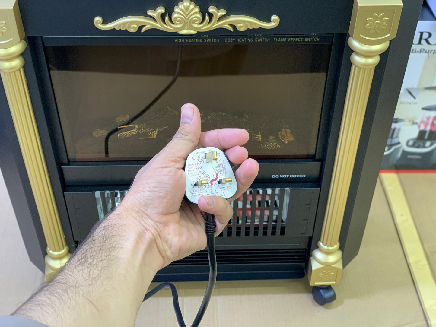 Geepas Electric Heater|2 Years Warranty |28579