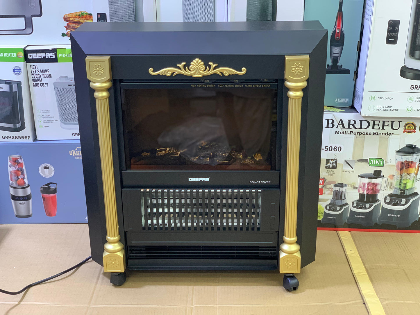 Geepas Electric Heater|2 Years Warranty |28579