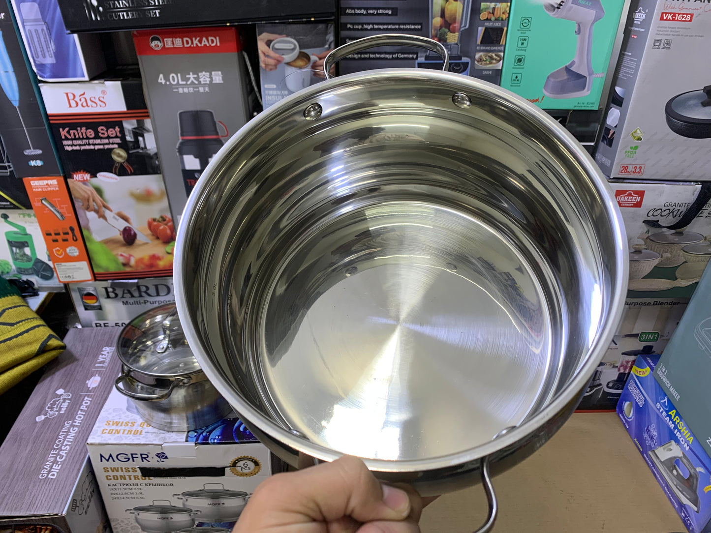 MGRF Swiss Control Stainless steel 6 pcs | 18-10