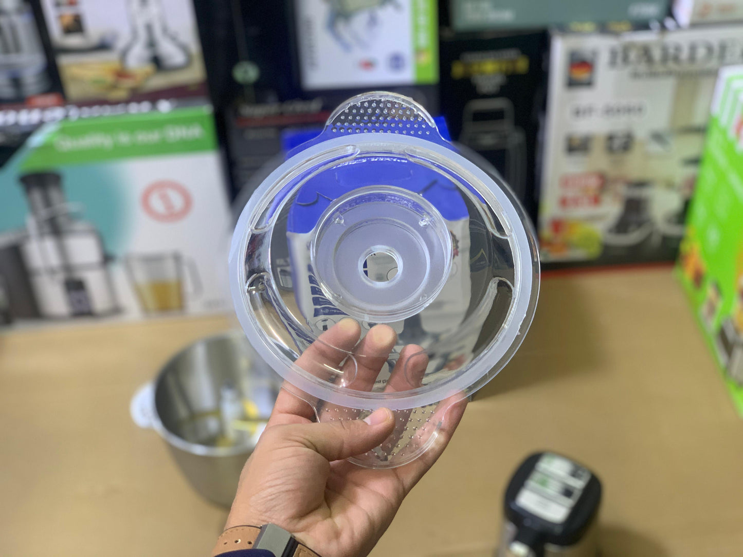 Silver crest 8 in 1 Food Chopper, Lasi Maker and Manual Chopper Full Copper Motor