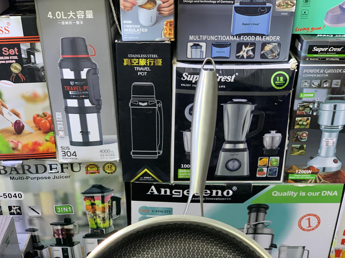 Laser Coated Fry Pan | Sus 316  Steel Graded