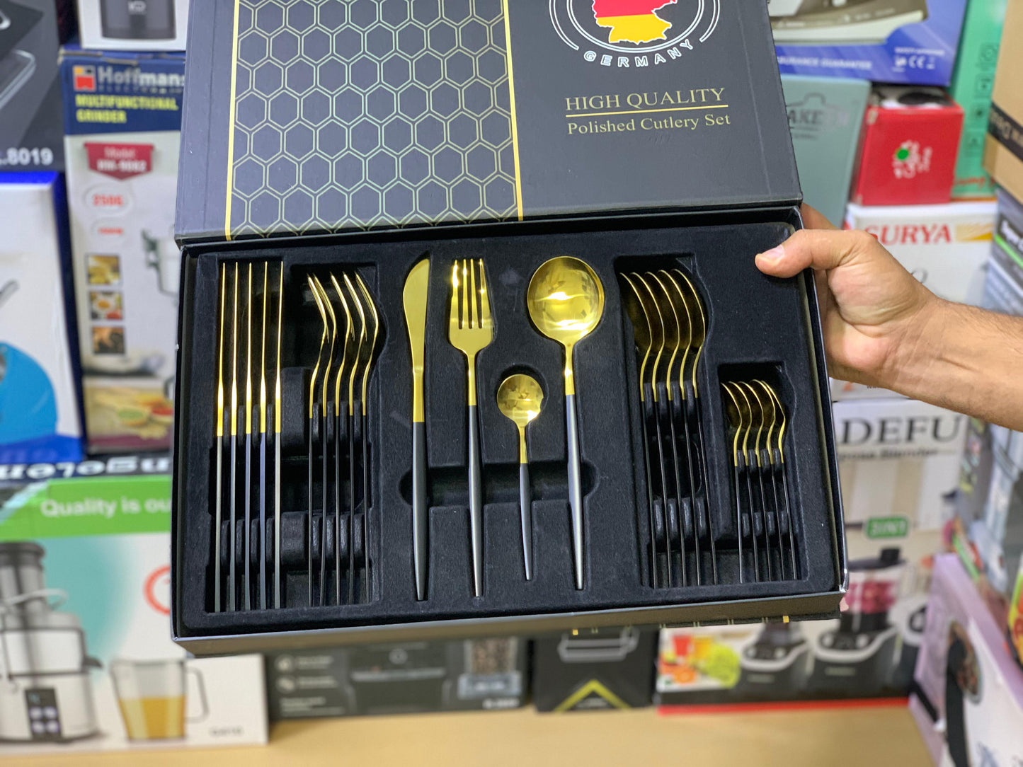 Germany High Quality Cutlery Set 24 Pcs Stainless steel