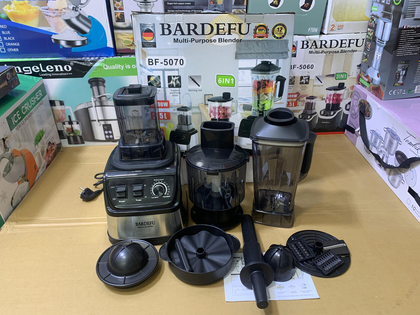 Bardefu Multi- Purpose Juicer 6 in 1 | BF-5040