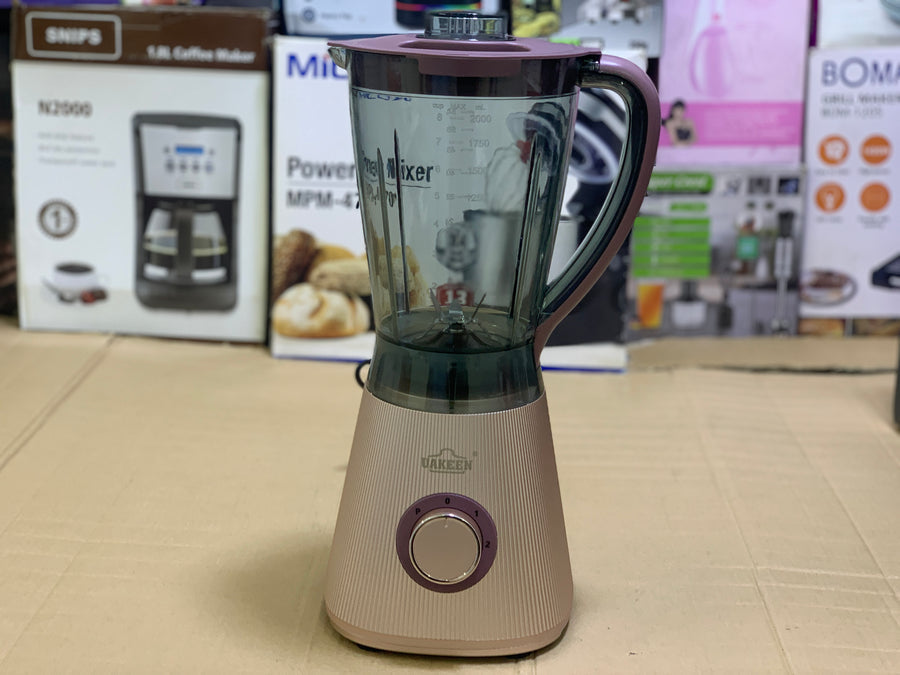UAKEEN Electric 2 in 1 Juicer Blender and Grinder 2L and 1200w