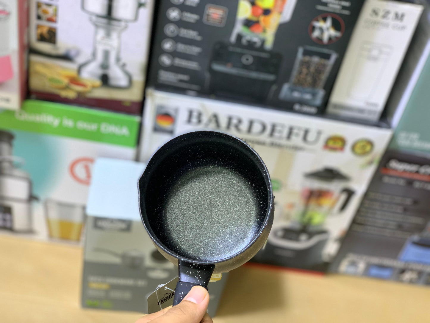 UAKEEN 3 Pieces Sauce Pans set vk-23