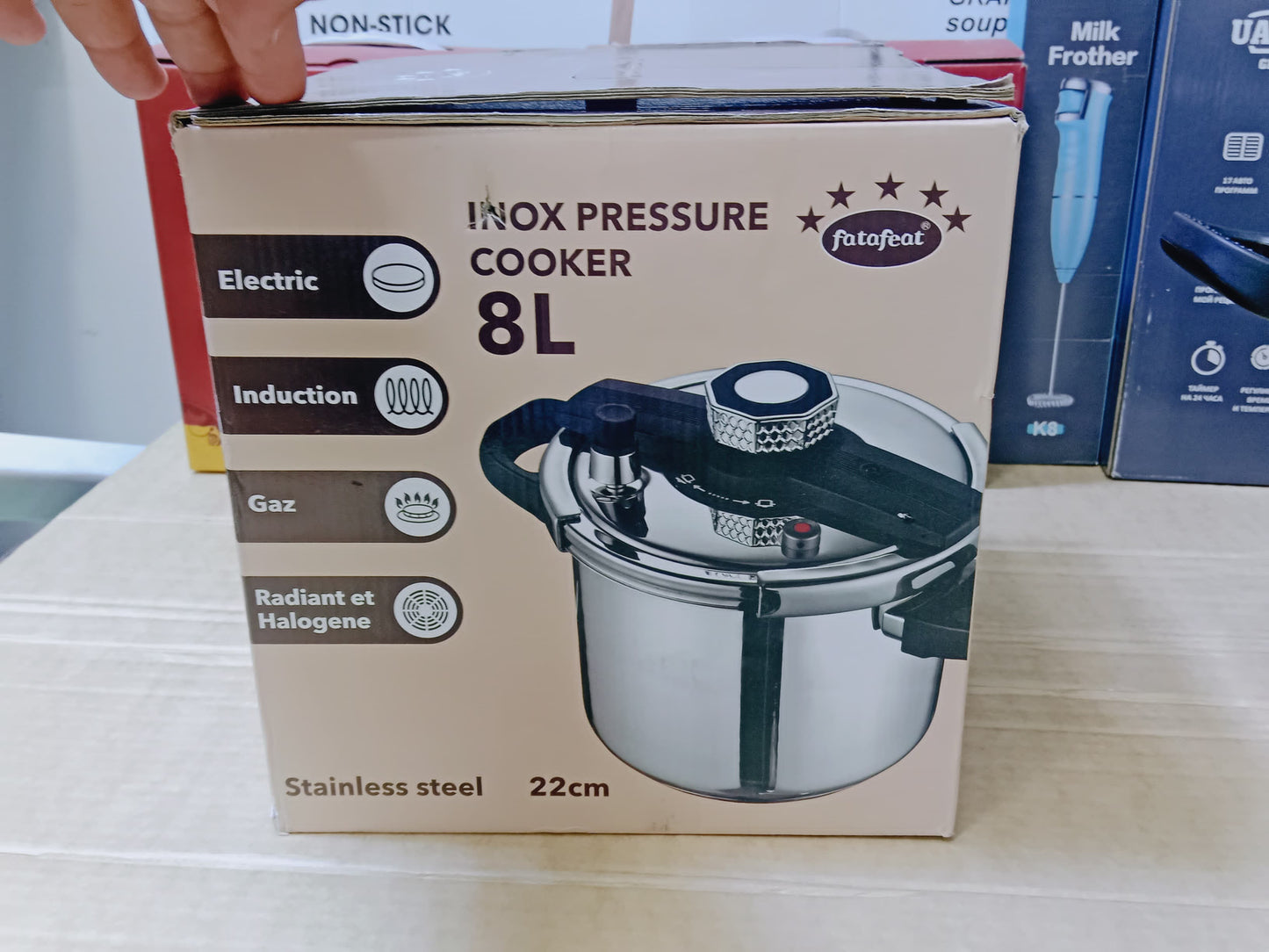 Inox Pressure Cooker With Advance Safety