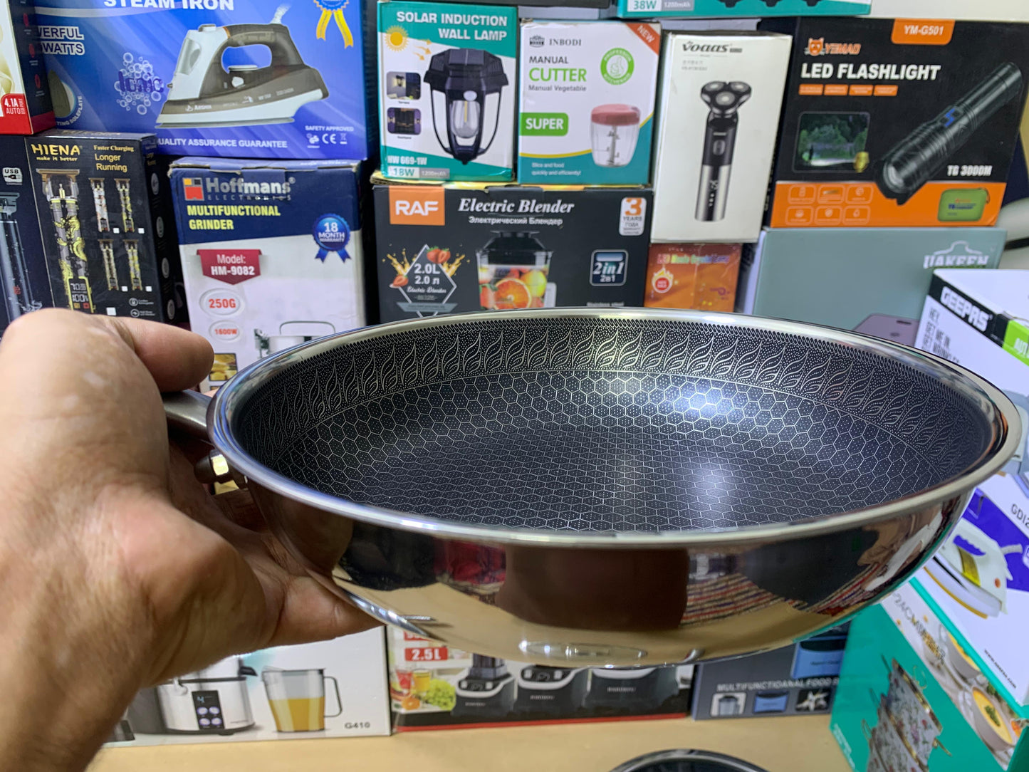 Shallow Skillet Laser Coating Non Stick
