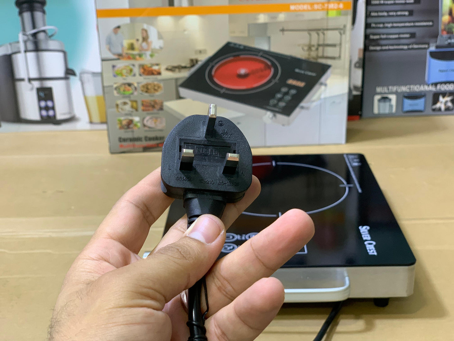 Silver Crest Ceramic Hotplate Model SC-7302-4