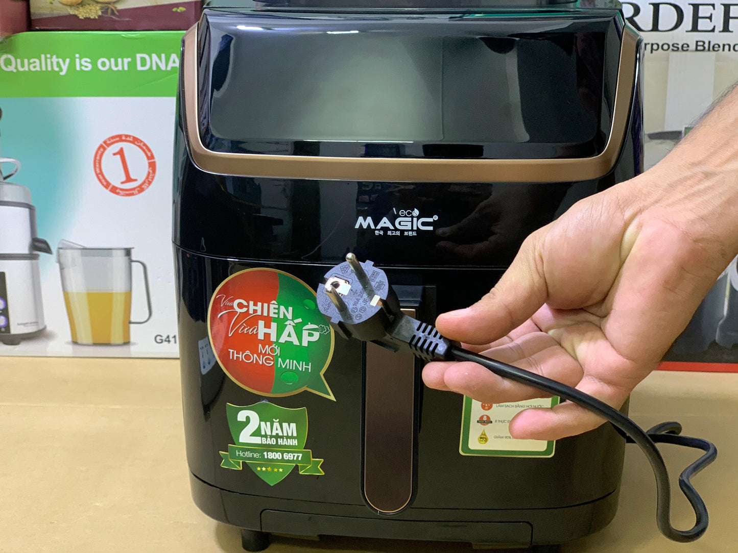 Magic Steam Air Fryer|7L and 1700W