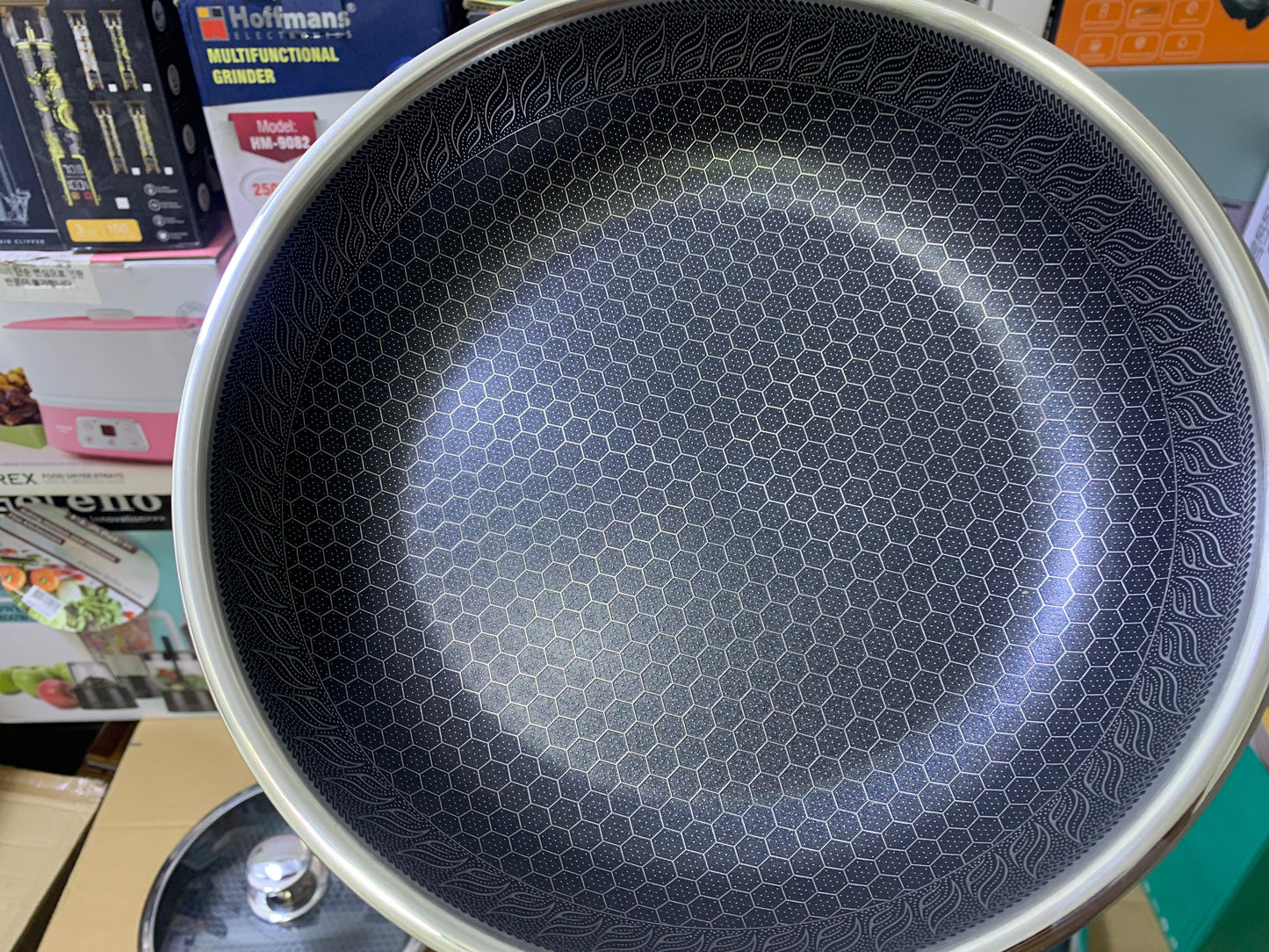 Shallow Skillet Laser Coating Non Stick