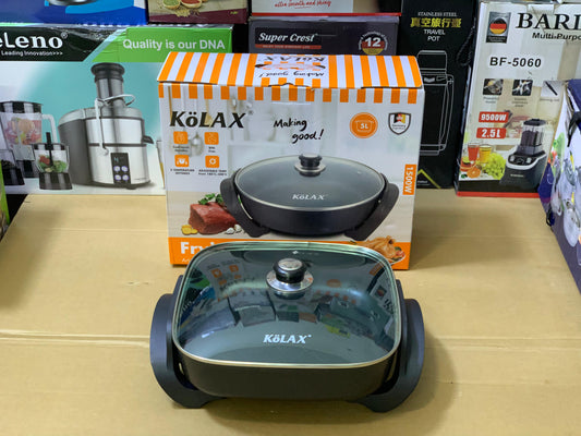 Kolax Brand Electric Frying Pan 5L and 1500w Non Stick