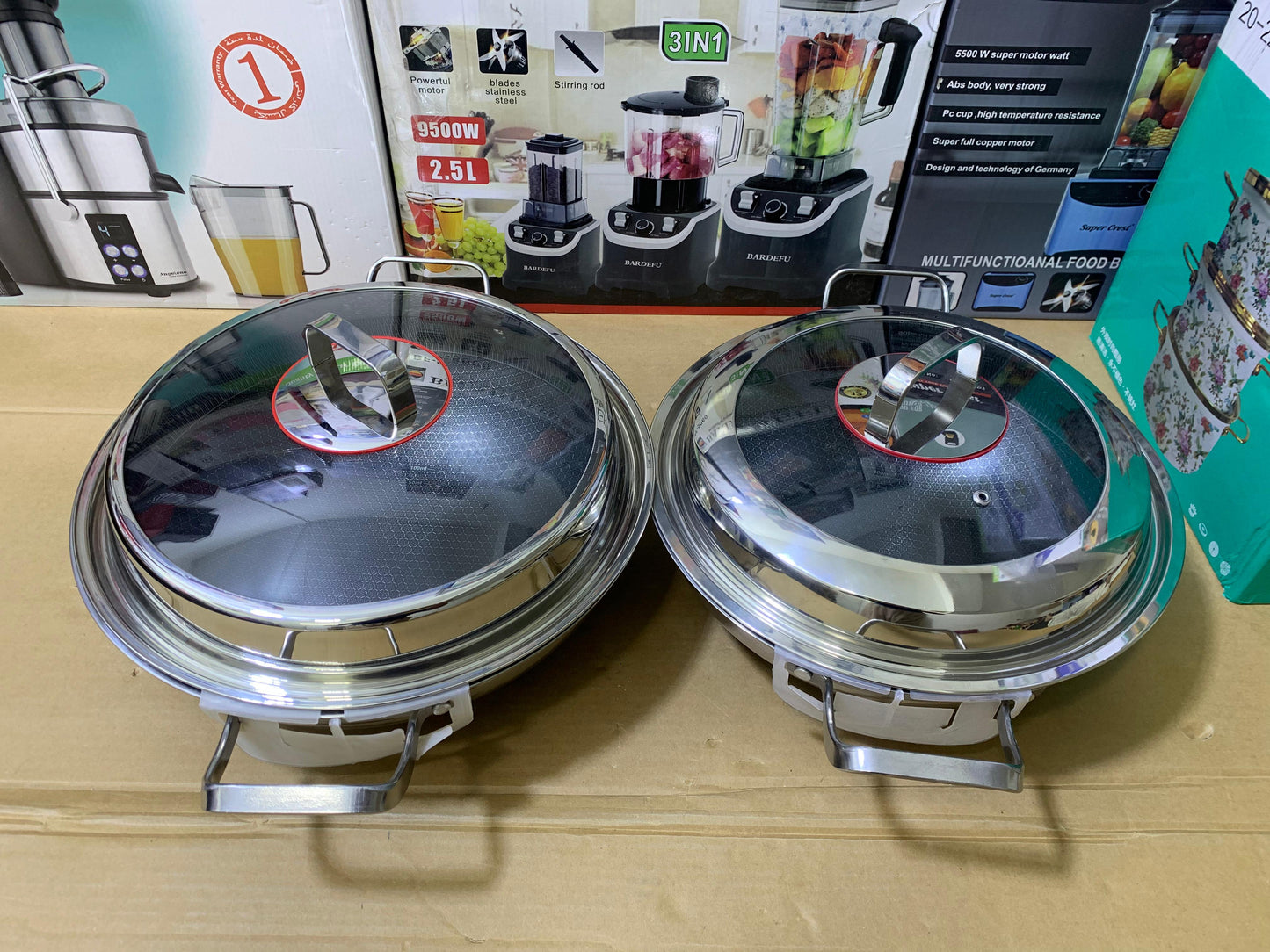 Laser Coating Deep Frying Handi | Karaai