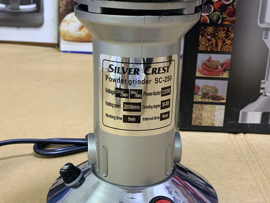 Silver Crest Grinder Machine