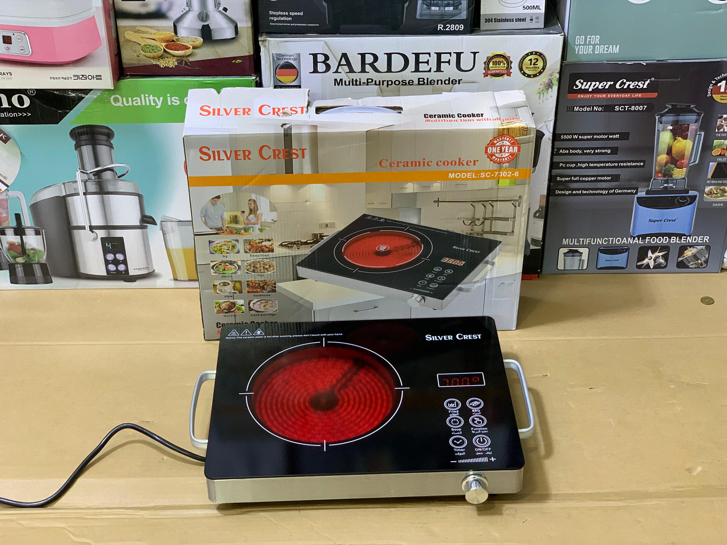 Silver Crest Ceramic Hotplate Model SC-7302-6